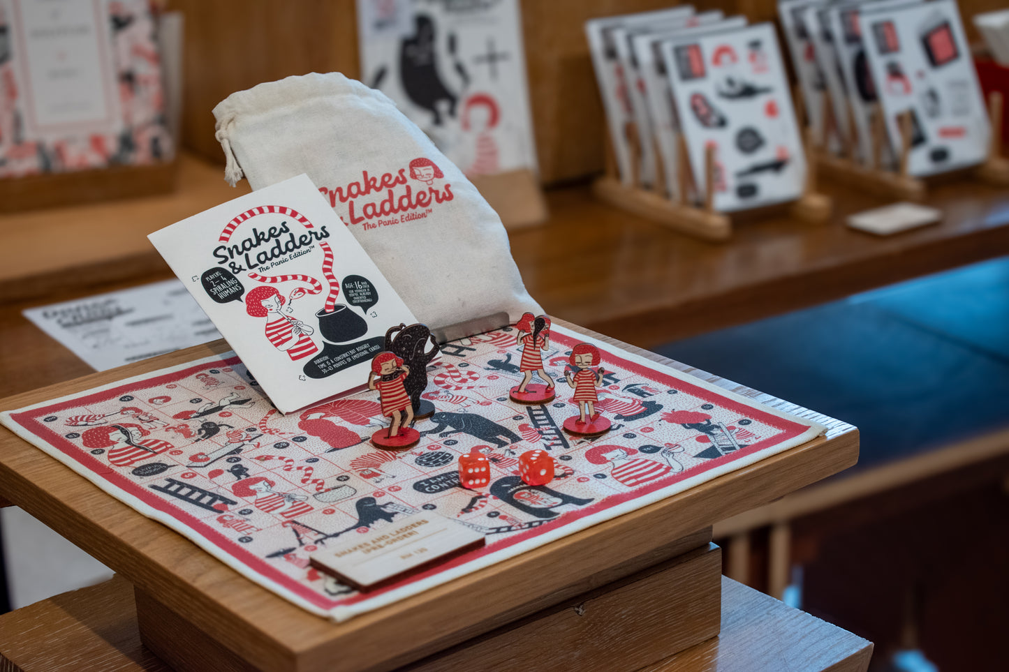 Snakes and Ladders: The Panic Edition Game Set (Pre-Order)