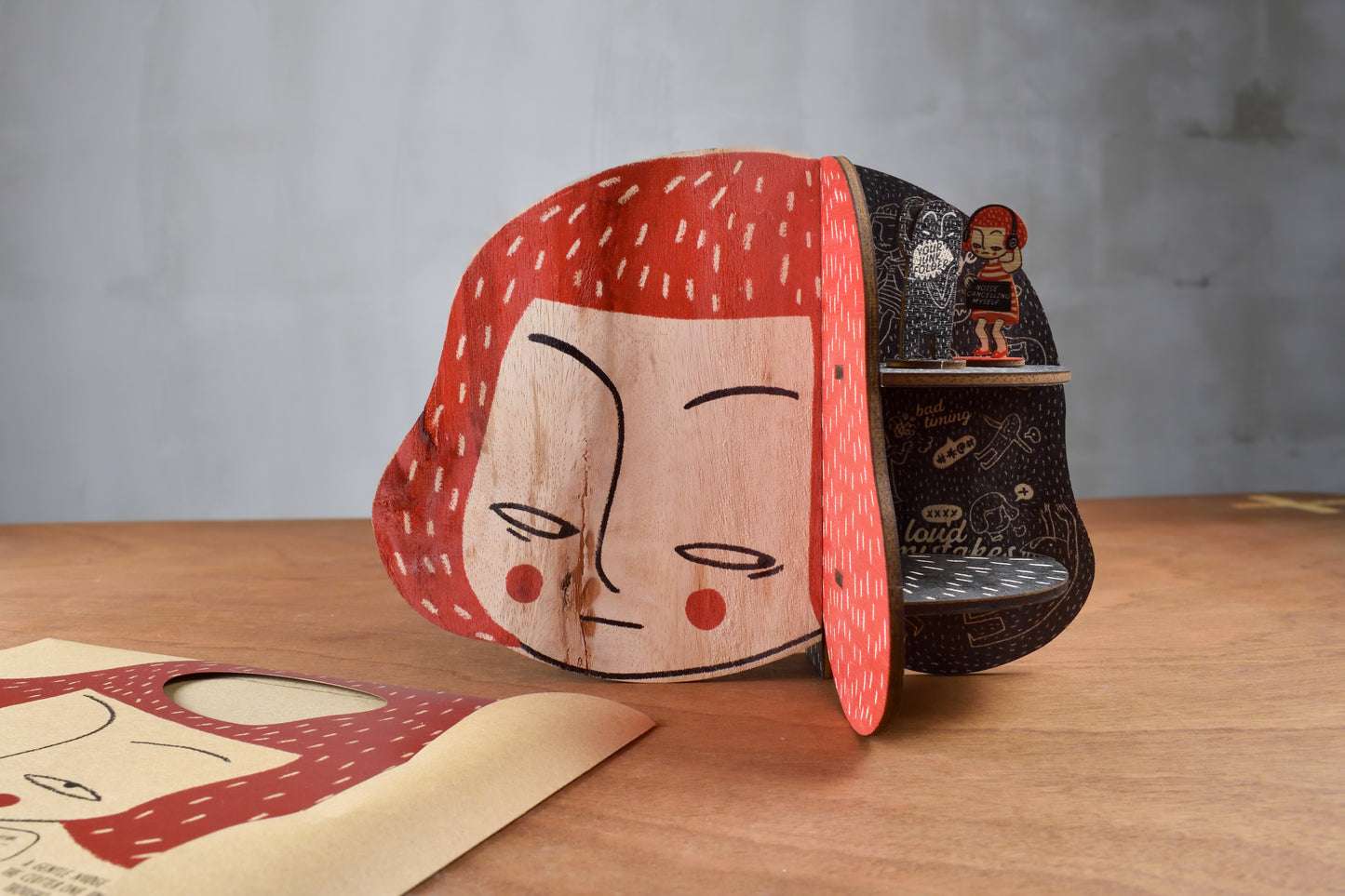 Mental Spam Wooden Tabletop Display (Pre-Order)