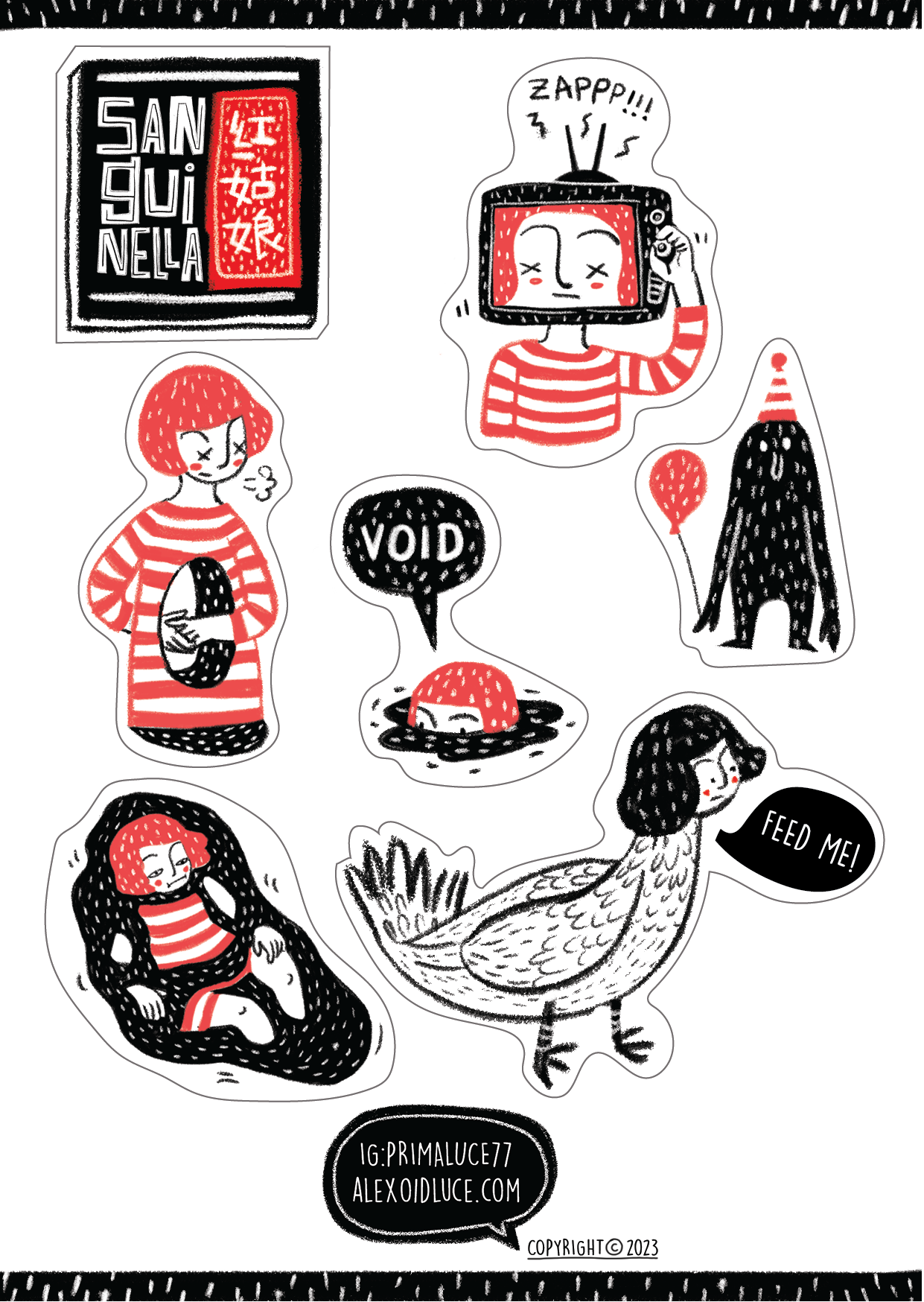 A6 Sticker Pack