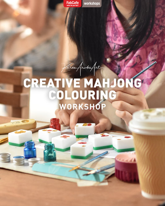 Creative Mahjong Colouring Workshop